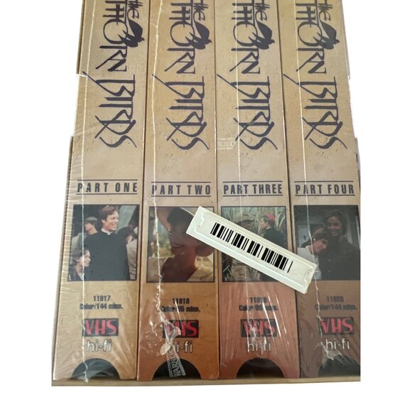 The Thorn Birds Complete Four Volume VHS Set New Factory Sealed - Picture 4 of 4